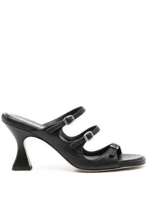 サンダル・ミュール CAREL PARIS Women Sandals ARIANABLK Black Carel Paris Ariana Black Patent Leather Mary Janes