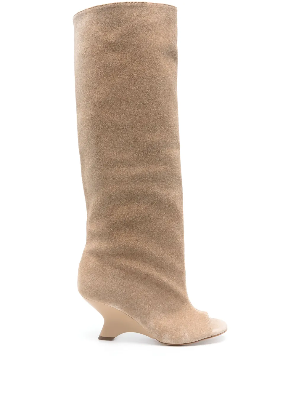 GIA BORGHINI NINETTE 70MM SUEDE BOOTS
