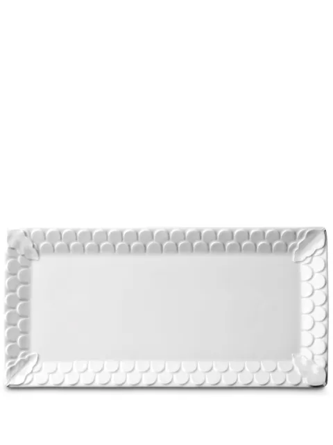 L'Objet Aegean rectangular platter (19cm x 39cm)