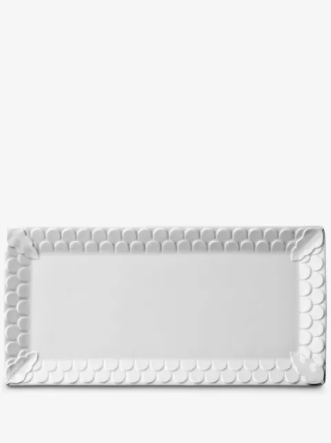 L'Objet Aegean rektangulær tallerken (19 cm x 39 cm)