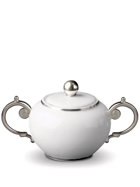 L'Objet Aegean sugar bowl (15cm x 10cm)