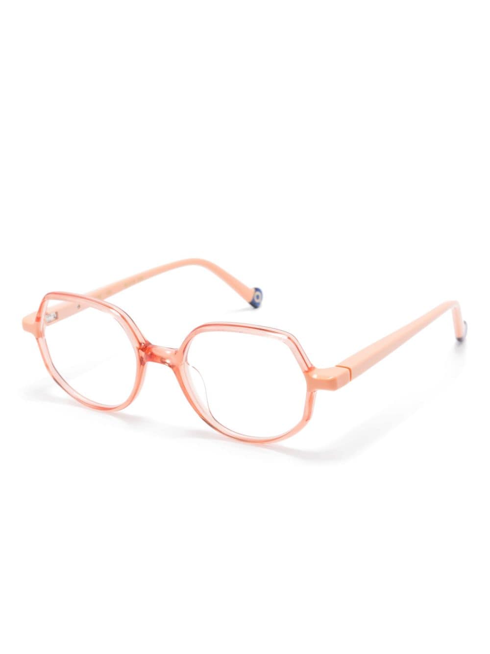 Shop Etnia Barcelona Maze Round-frame Glasses In Orange