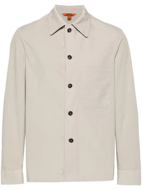 Barena camisa de popelina con bolsillo en el pecho