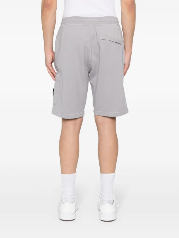 Stone Island コンパスモチーフ ショートパンツ | グレー | FARFETCH JP