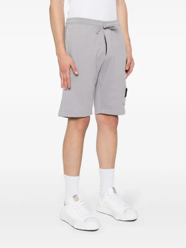 Stone Island コンパスモチーフ ショートパンツ | グレー | FARFETCH JP