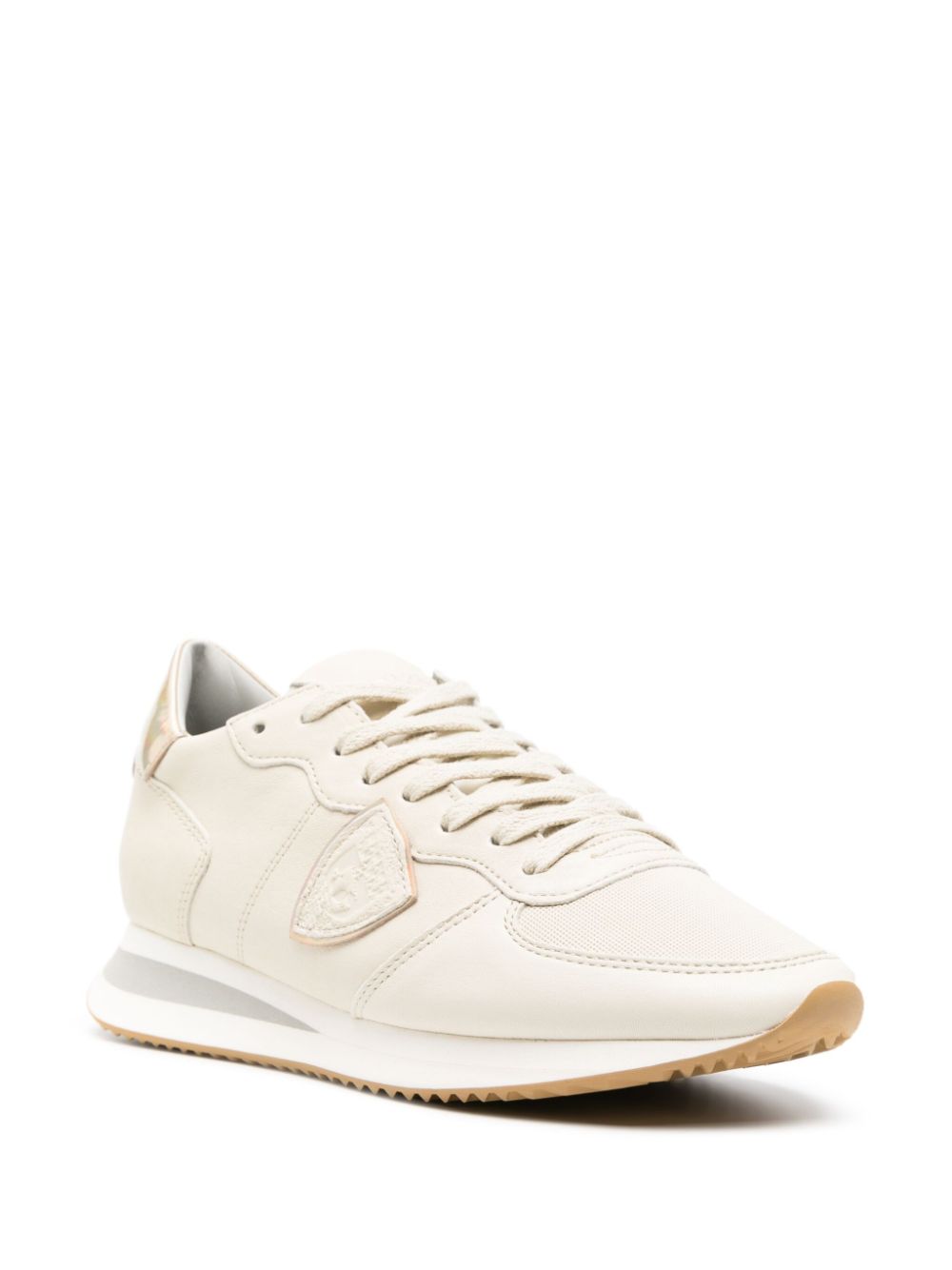 Philippe Model Paris Trpx leather sneakers - Beige