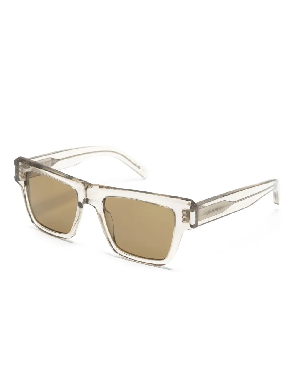 Saint Laurent Eyewear SL 469 square-frame sunglasses - Beige