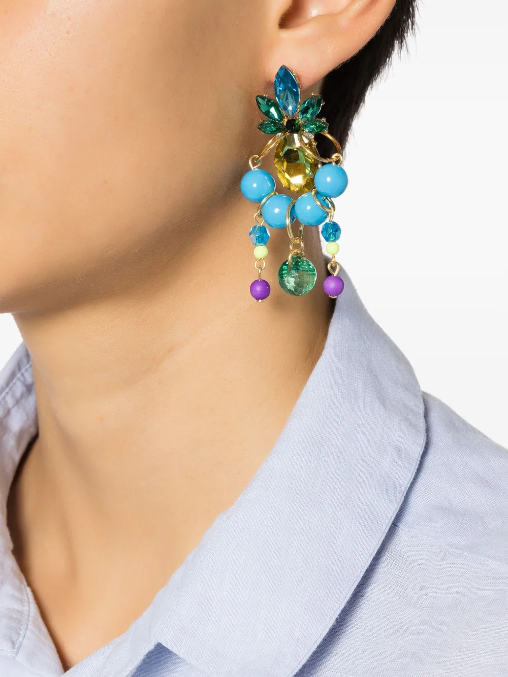 Amir Slama Bijoux aretes con cuentas | Image 2