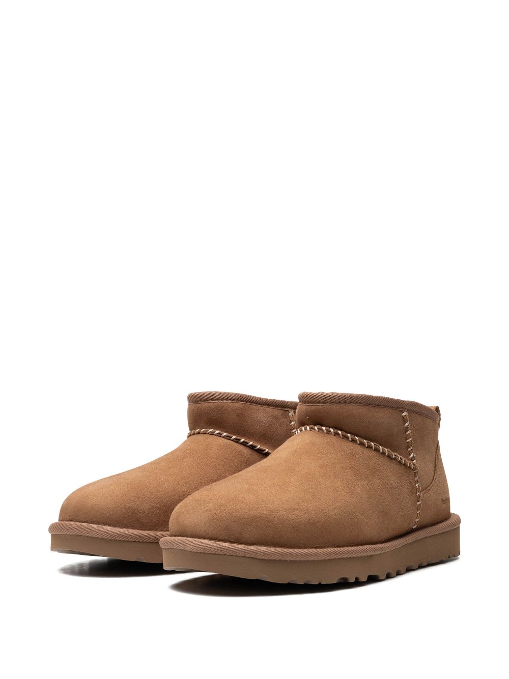 Shop Ugg X Madhappy Classic Ultra Mini Boots In Brown