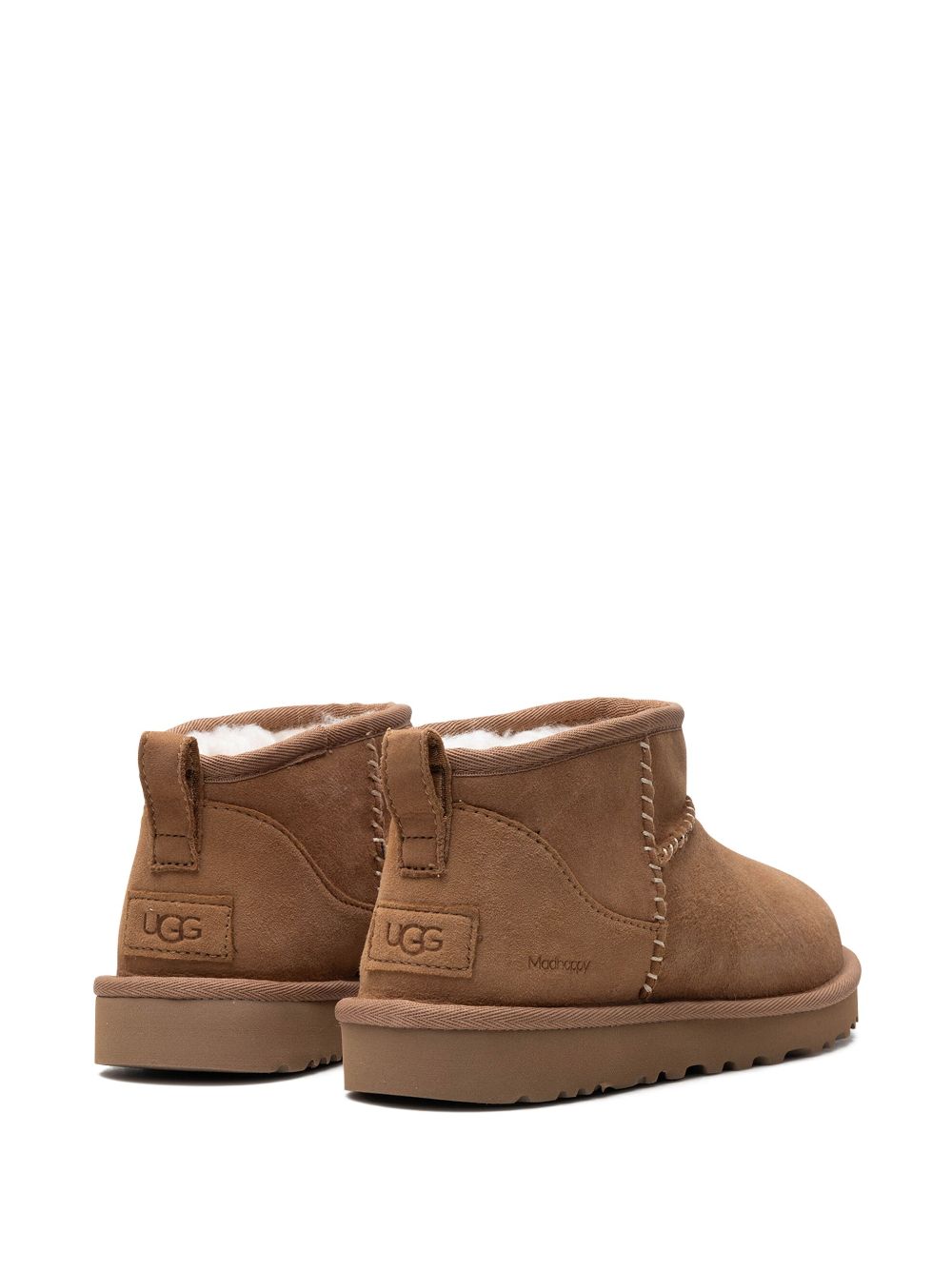 Shop Ugg X Madhappy Classic Ultra Mini Boots In Brown