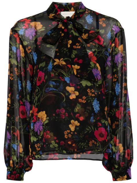 Sachin & Babi Nora floral-print blouse