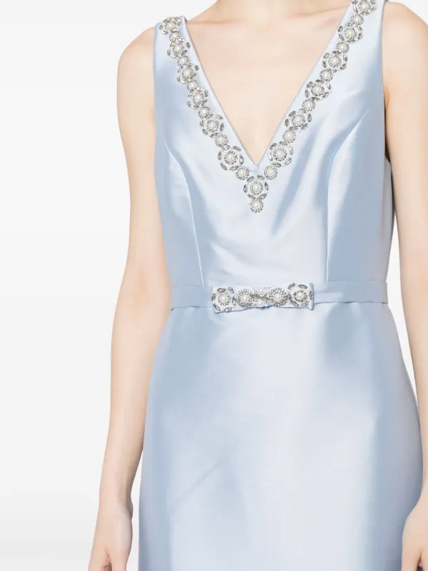 Sachin & Babi Garda Gown - Glacial Blue - Size 0