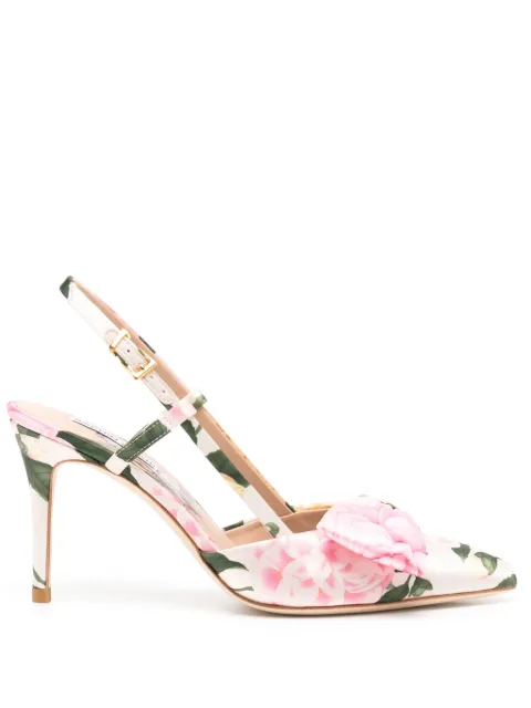 Sachin & Babi Lenox 90mm floral-print pumps