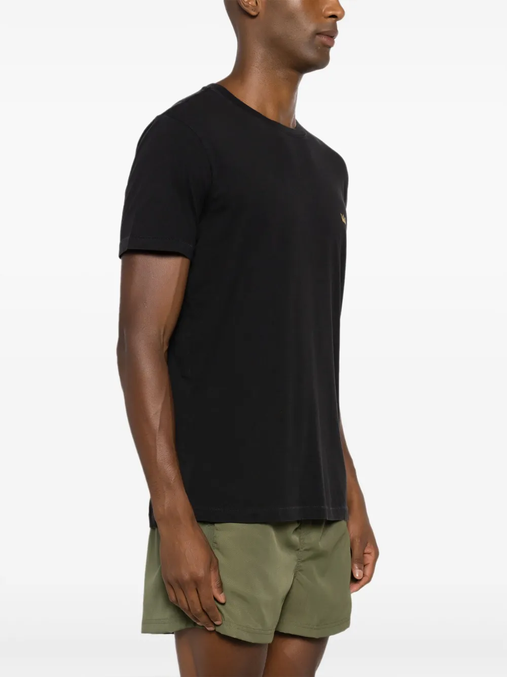 Osklen Katoenen T-shirt met logoprint Zwart