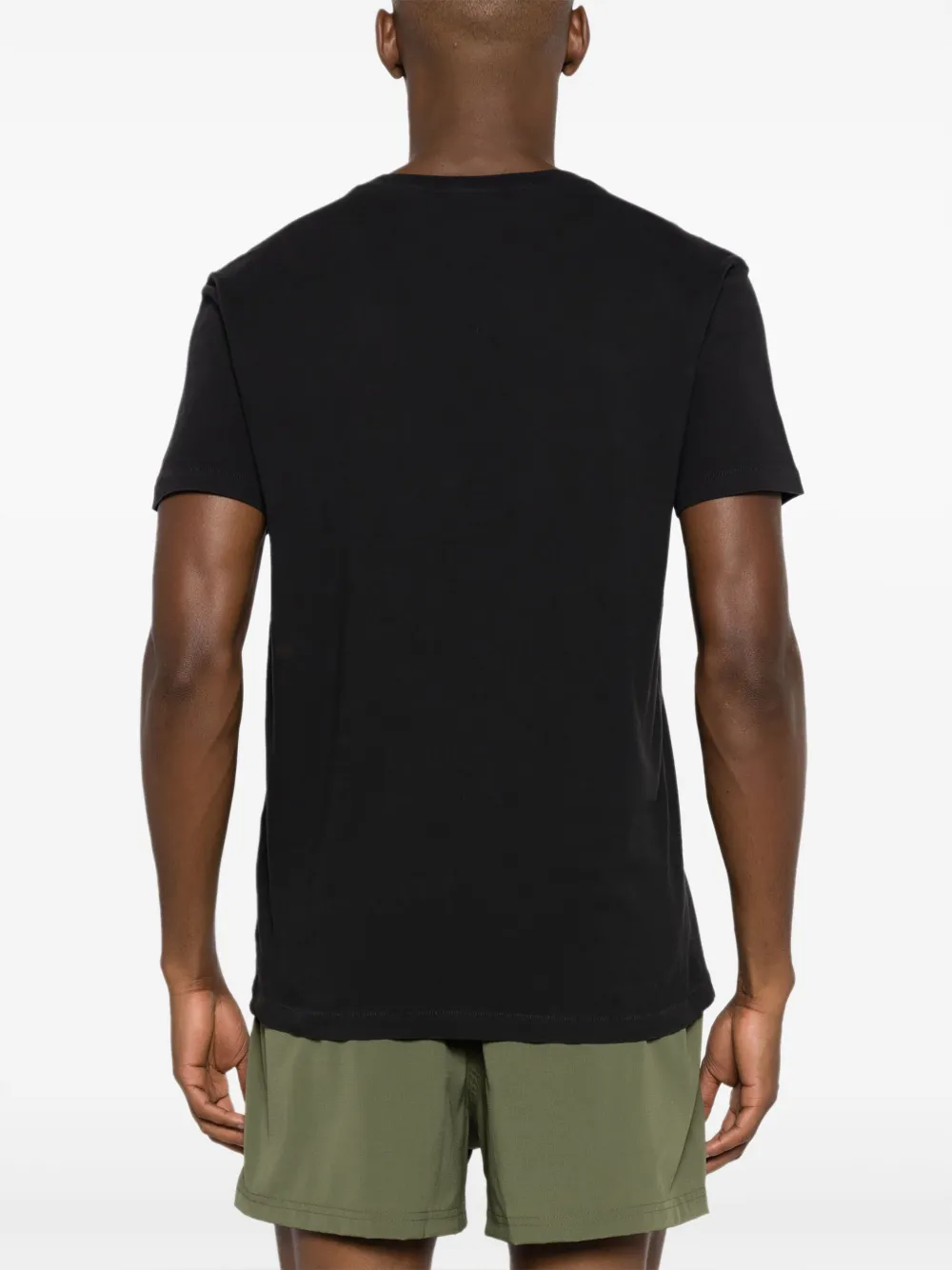 Osklen Katoenen T-shirt met logoprint Zwart