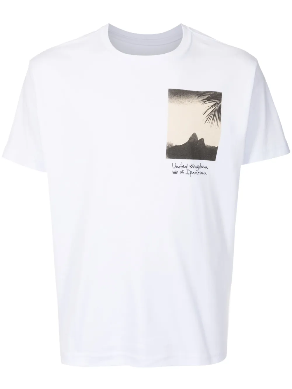 Osklen Camiseta com estampa gráfica | Branco | Image 1