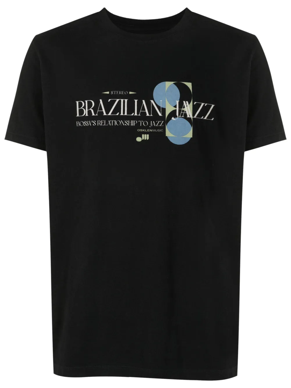 Osklen Camiseta com estampa gráfica | Preto | Image 1