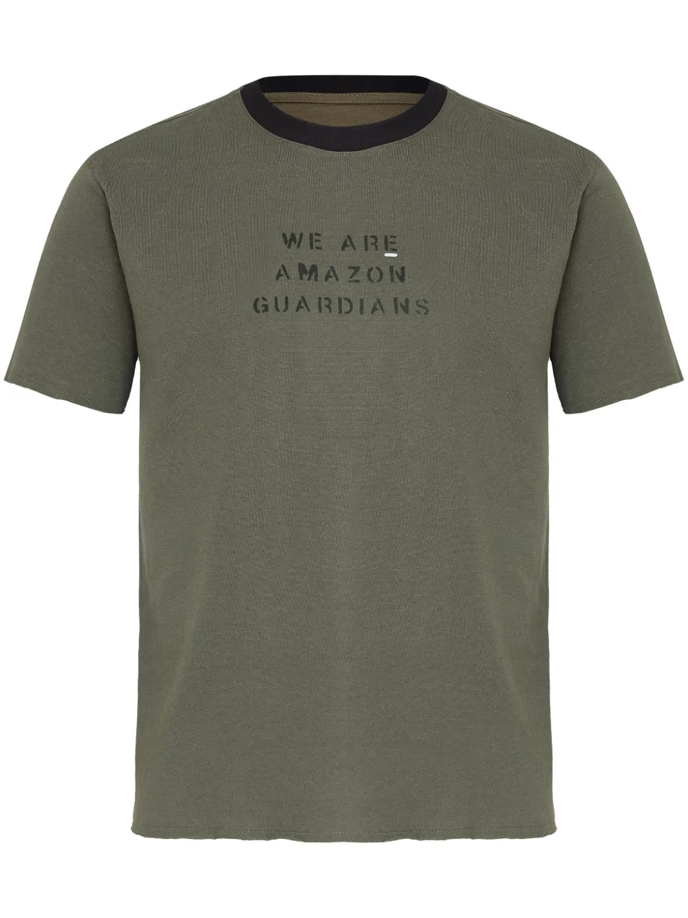 Osklen Camiseta dupla face com estampa | Verde | Image 1