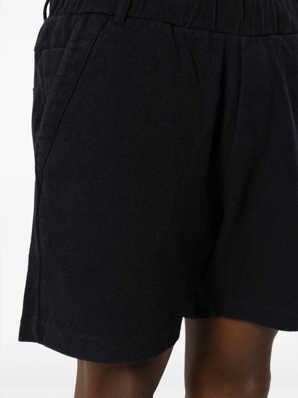Osklen Jersey shorts met elastische taille Zwart