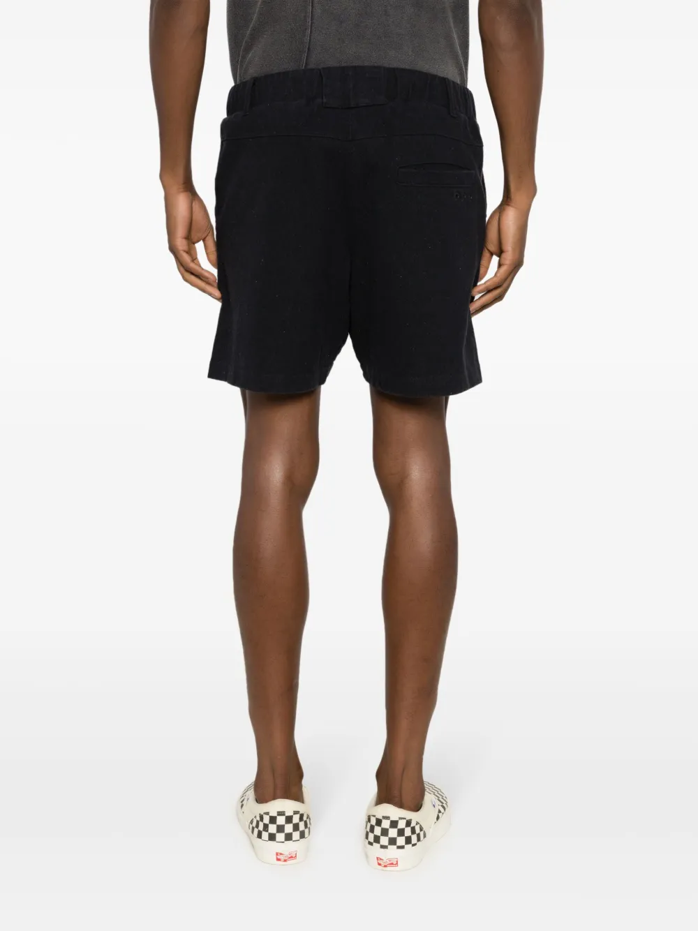Osklen Jersey shorts met elastische taille Zwart