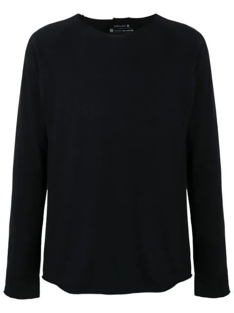 Osklen raw-cut long-sleeve T-shirt