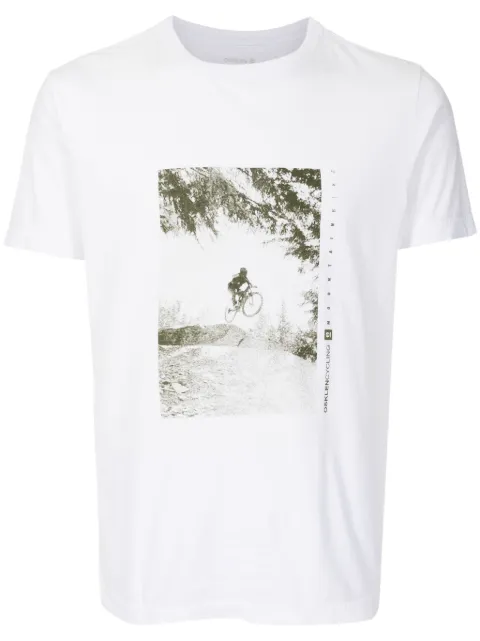 Osklen Camiseta com estampa gráfica