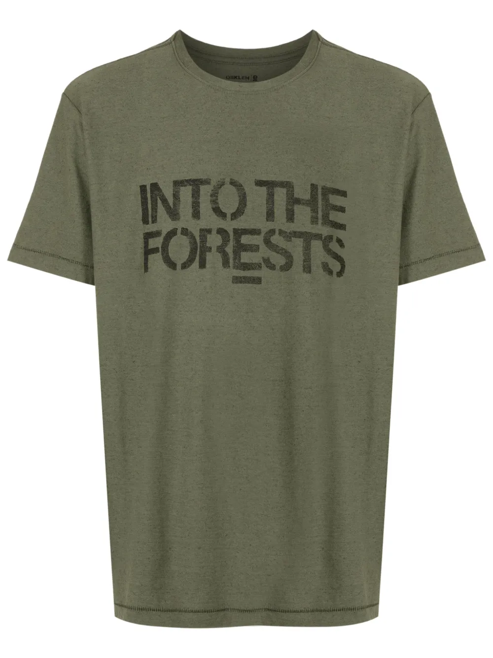 Osklen Camiseta com estampa de texto | Verde | Image 1