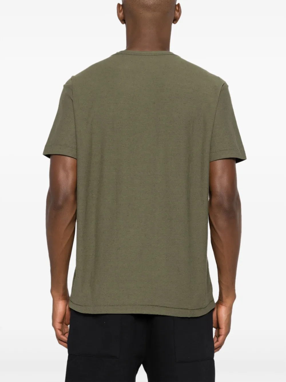 Osklen Katoenen T-shirt met tekst Groen