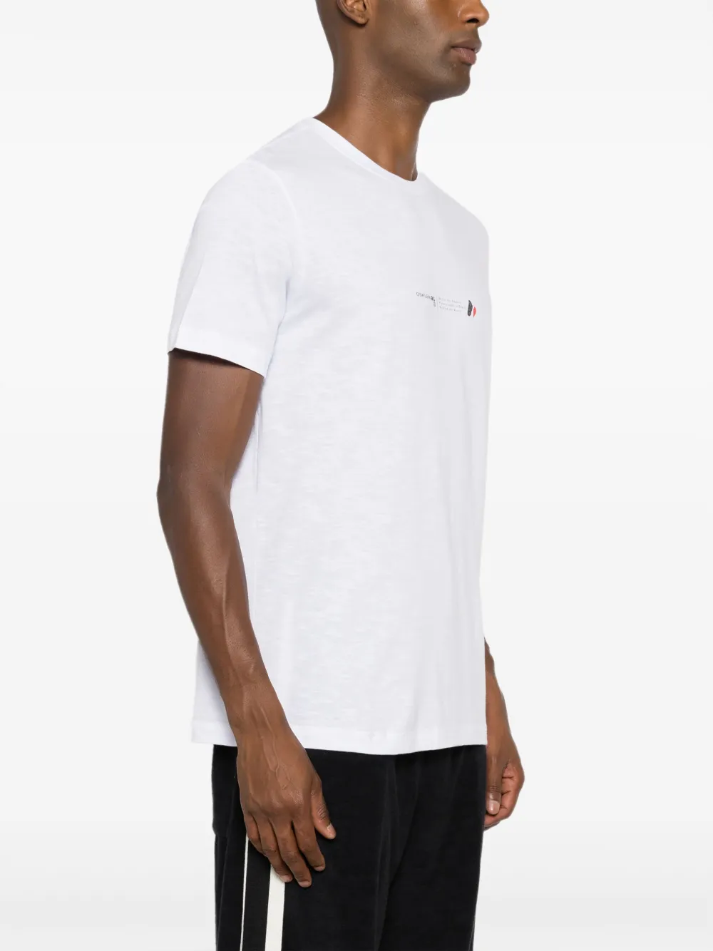 Osklen Katoenen T-shirt met logoprint Wit