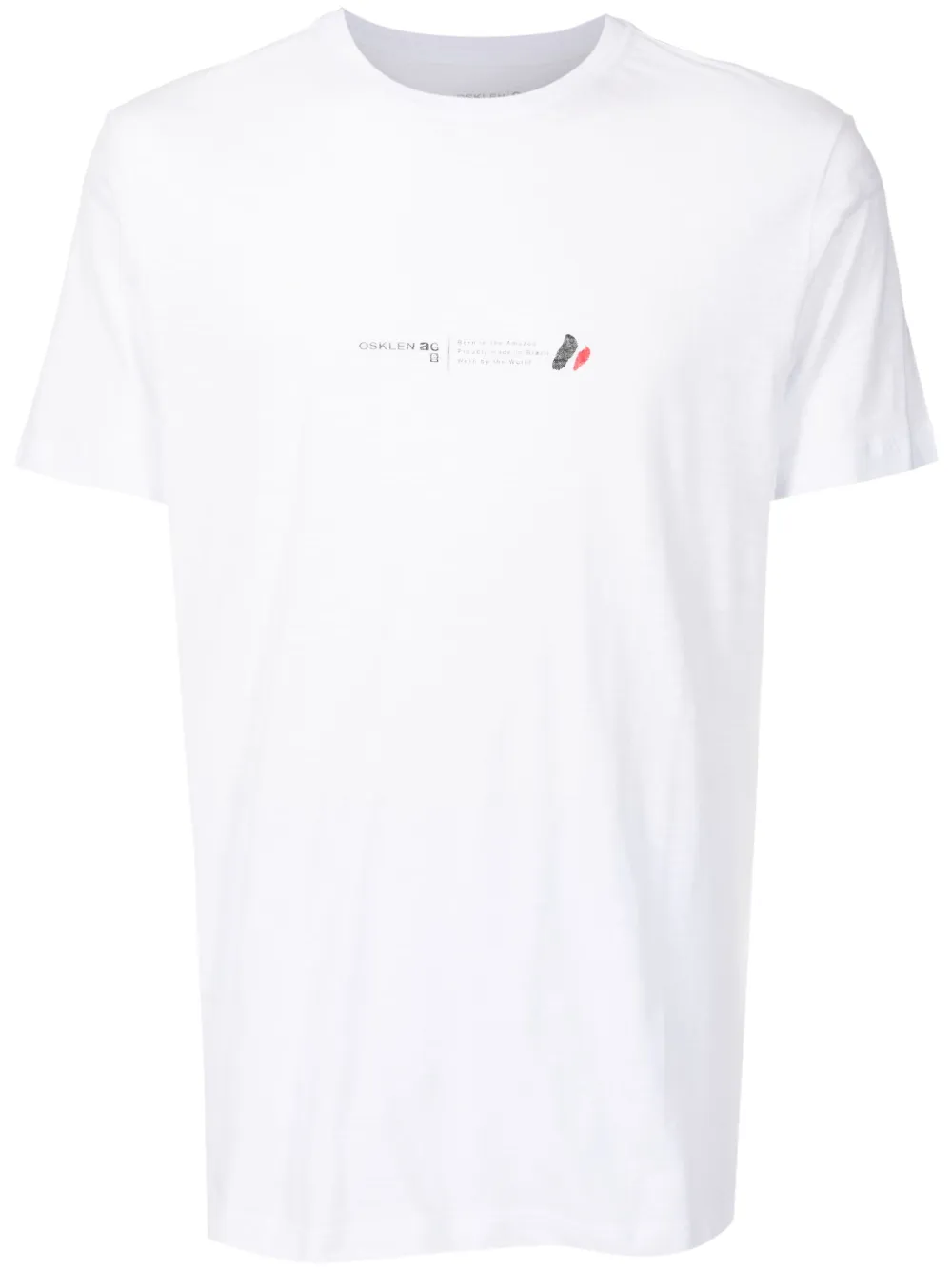 Osklen Camiseta com estampa de logo | Branco | Image 1