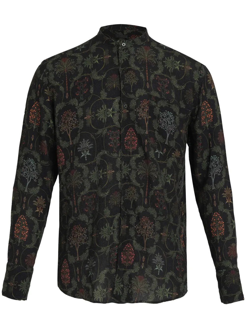 Osklen Camisa com estampa de árvore | Preto | Image 1