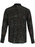 Osklen tree-print shirt - Black