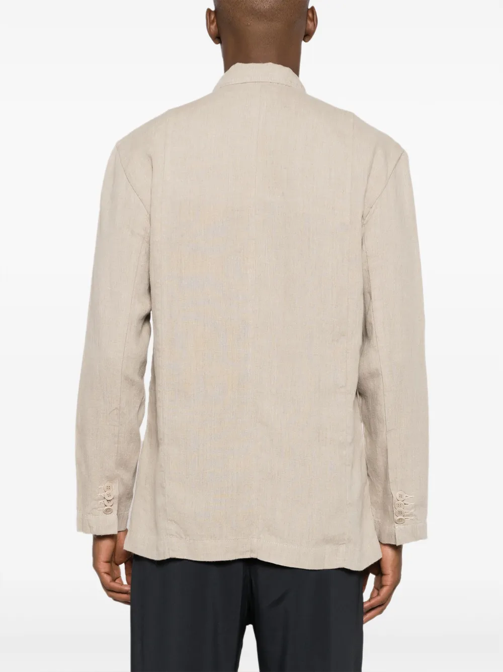 Osklen Linnen shirtjack Beige