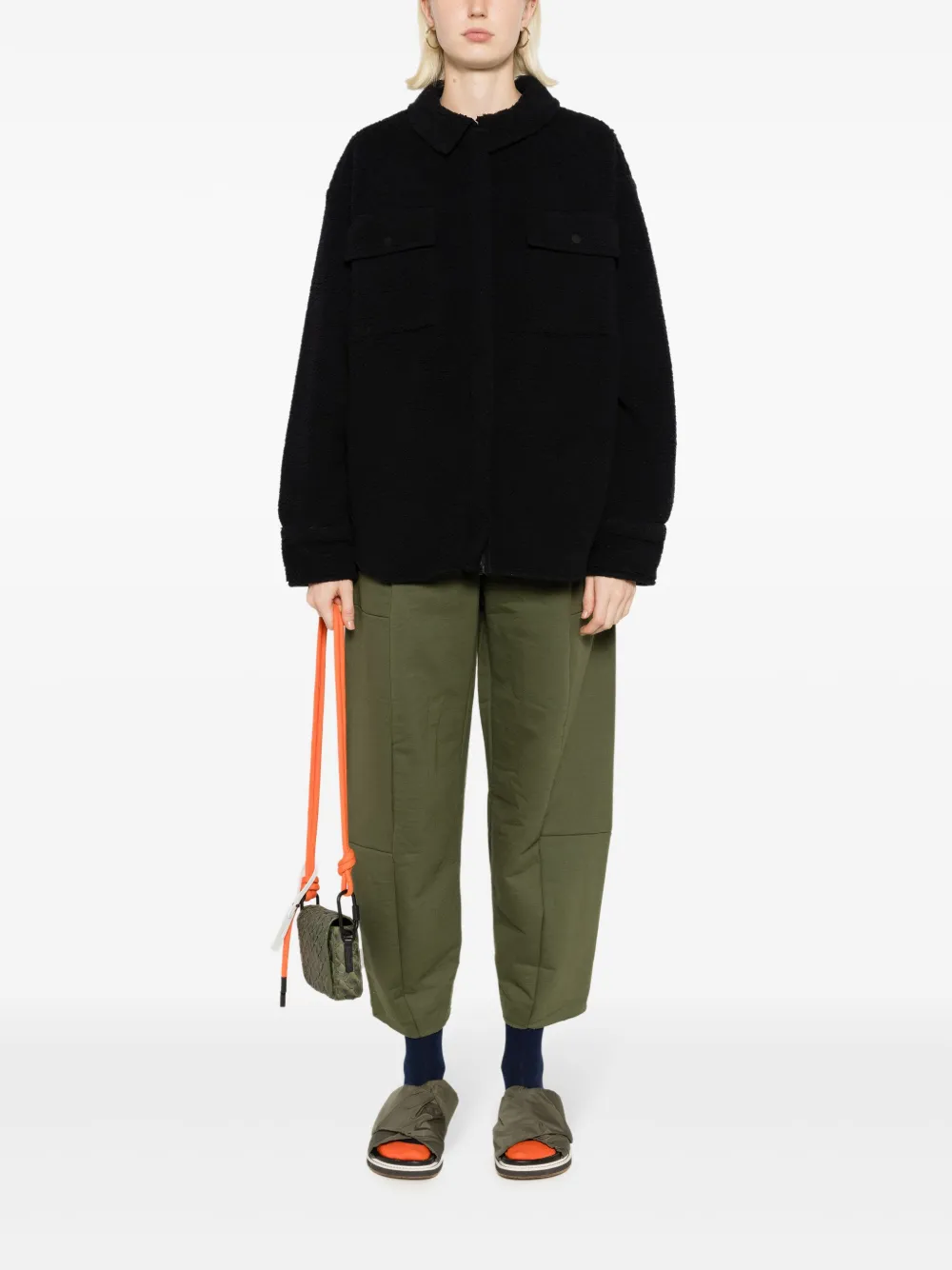 Osklen Jaqueta de fleece com bolso | Jaqueta bomber | Image 2