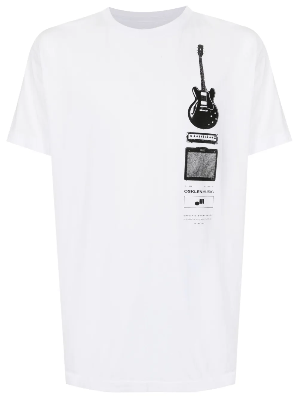 Osklen Camiseta com estampa gráfica | Branco | Image 1