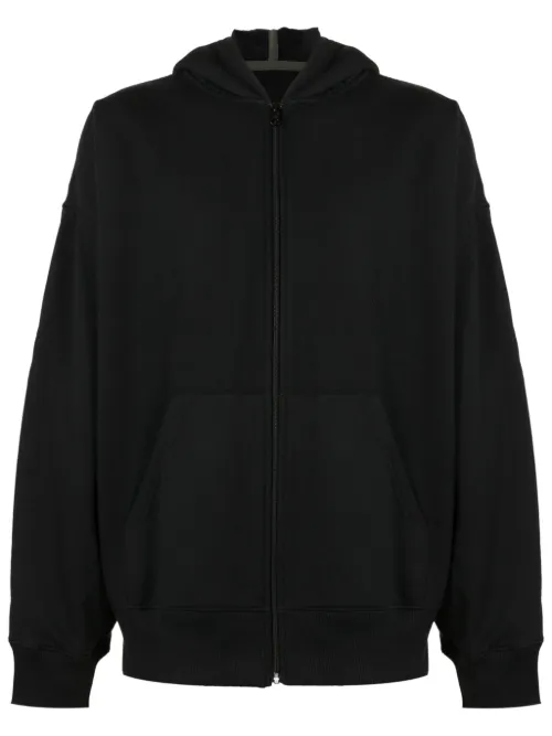 Hoodie zippé à effet d'épaules descendues - Osklen - Modalova