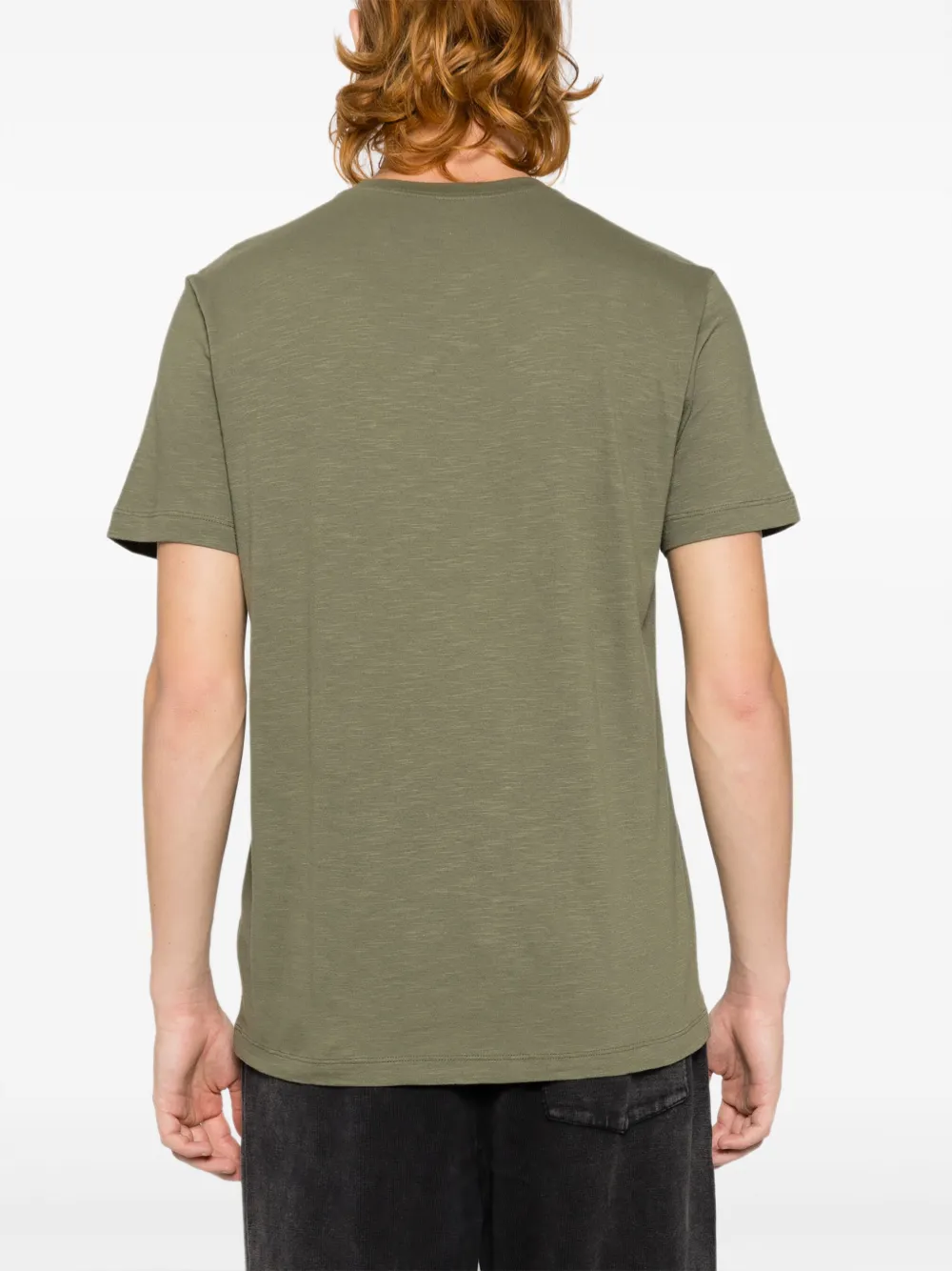 Osklen Katoenen T-shirt met tekst Groen