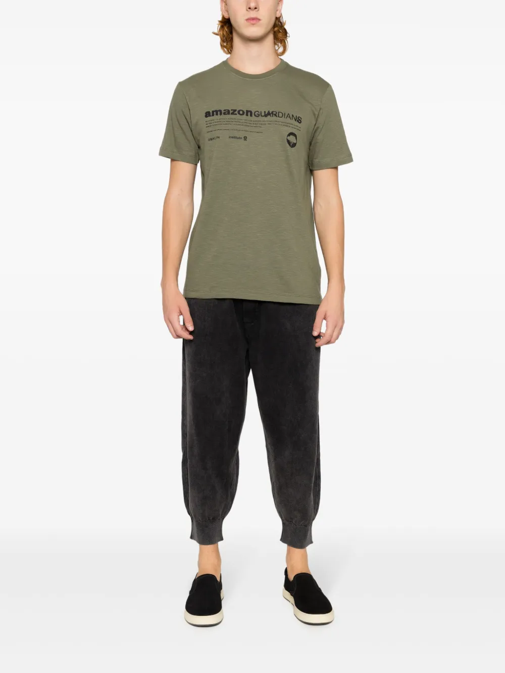 Osklen Camiseta com estampa de texto | Camisetas | Image 2