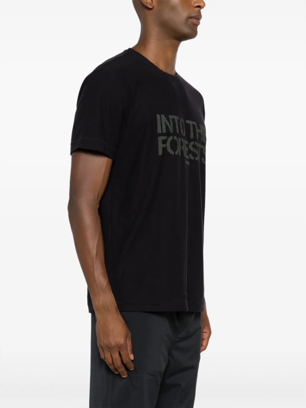 Osklen T-shirt met print Zwart