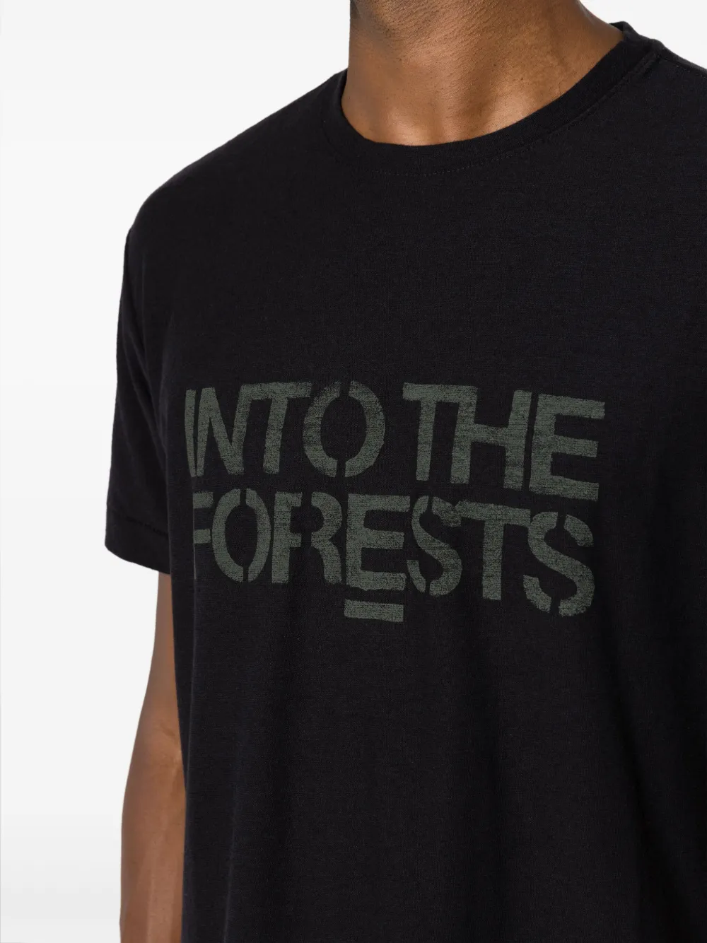Osklen T-shirt met print Zwart