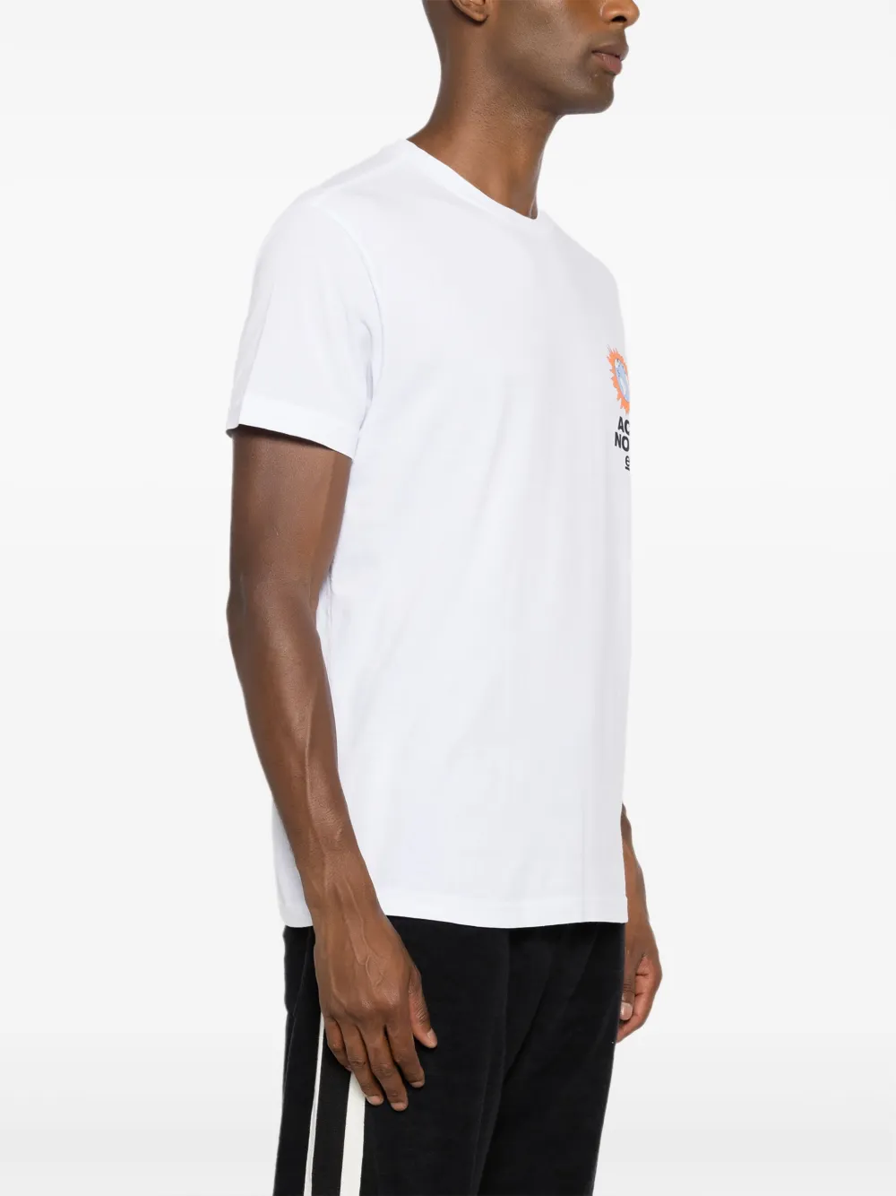 Osklen Katoenen T-shirt met grafische print Wit