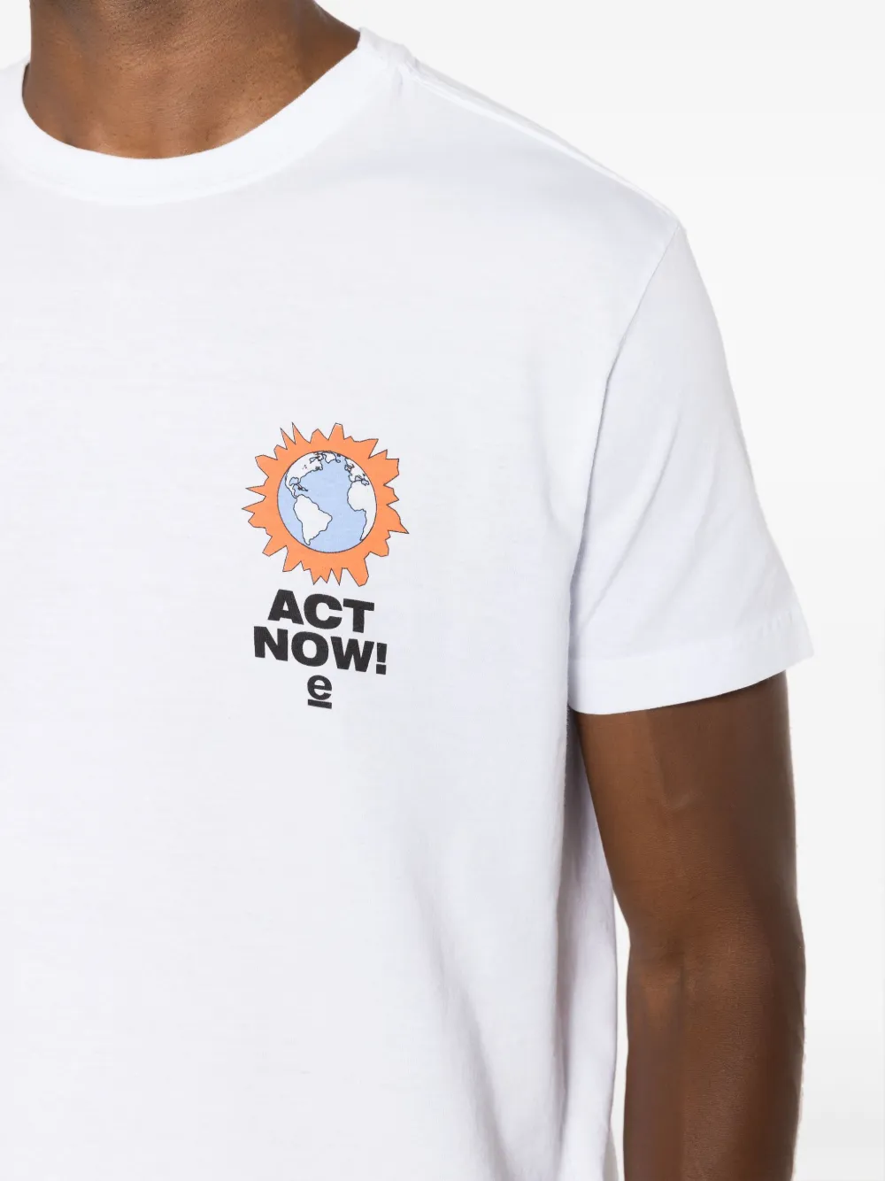 Osklen Katoenen T-shirt met grafische print Wit