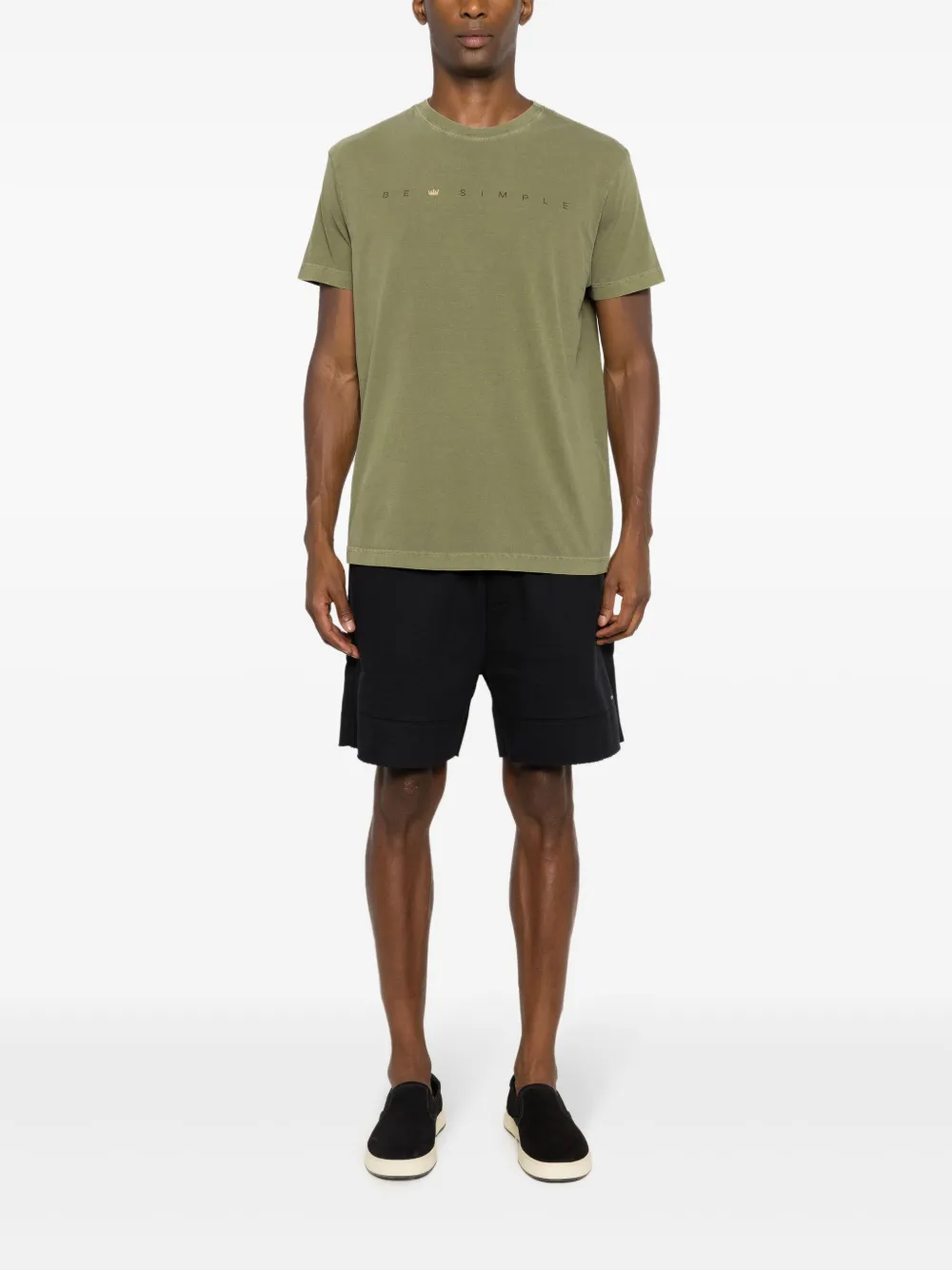Osklen T-shirt met print Groen