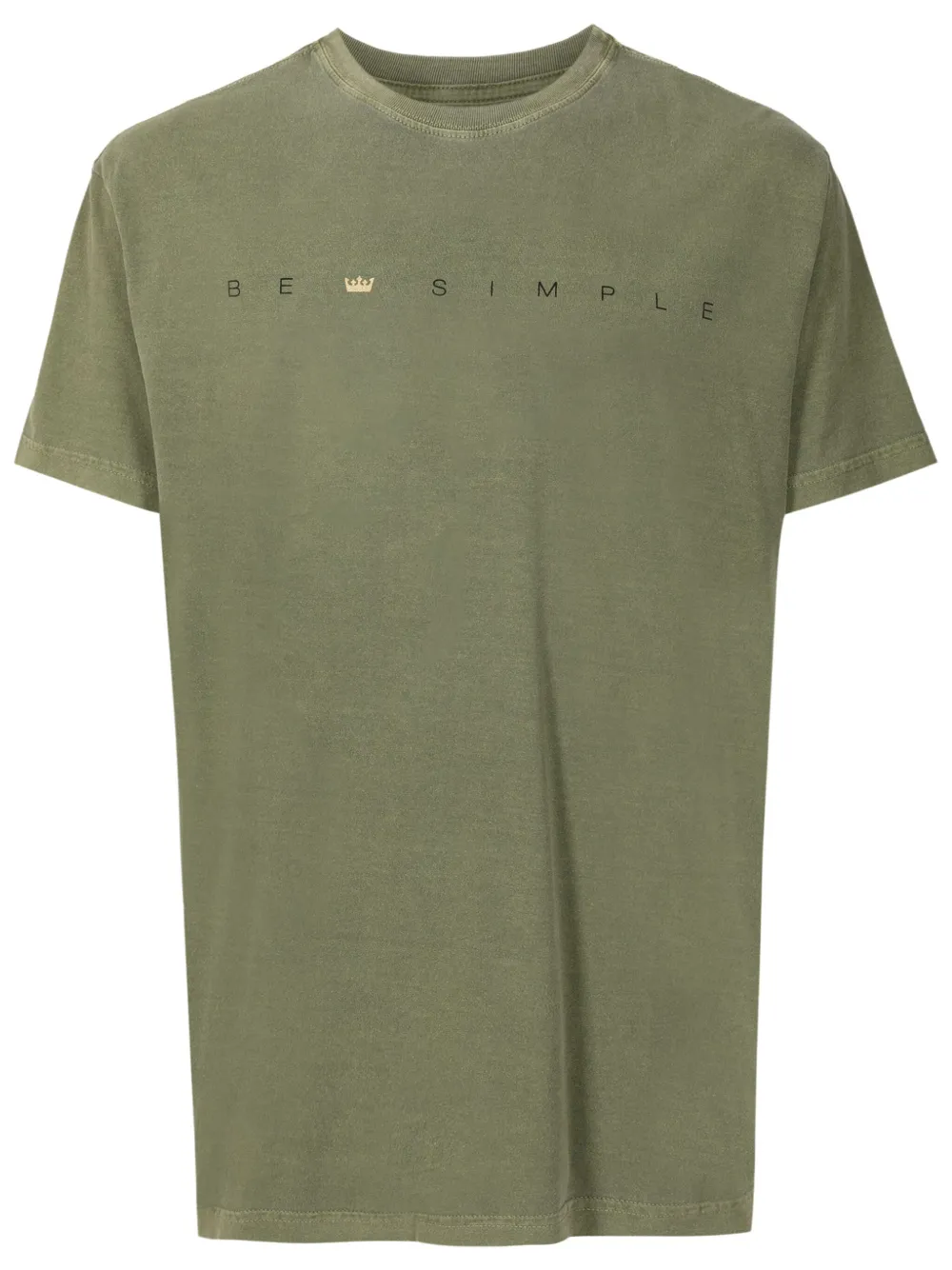 Osklen T-shirt met print Groen