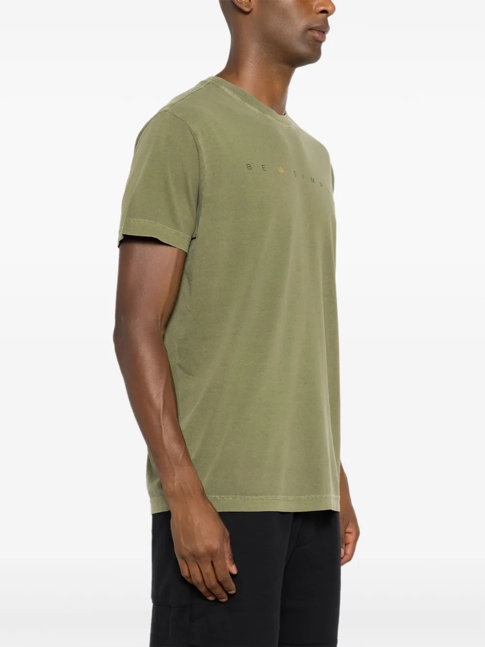 Osklen T-shirt met print Groen