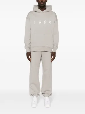 1989 STUDIO パーカー グレー FW24/25 1989 STUDIO | Light grey Men's Hooded Sweatshirt | YOOX