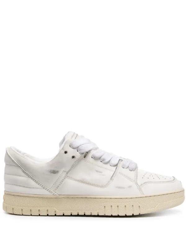 1989 STUDIO Vintage Dirty レザースニーカー | ホワイト 1989 STUDIO Vintage Dirty レザースニーカー | ホワイト