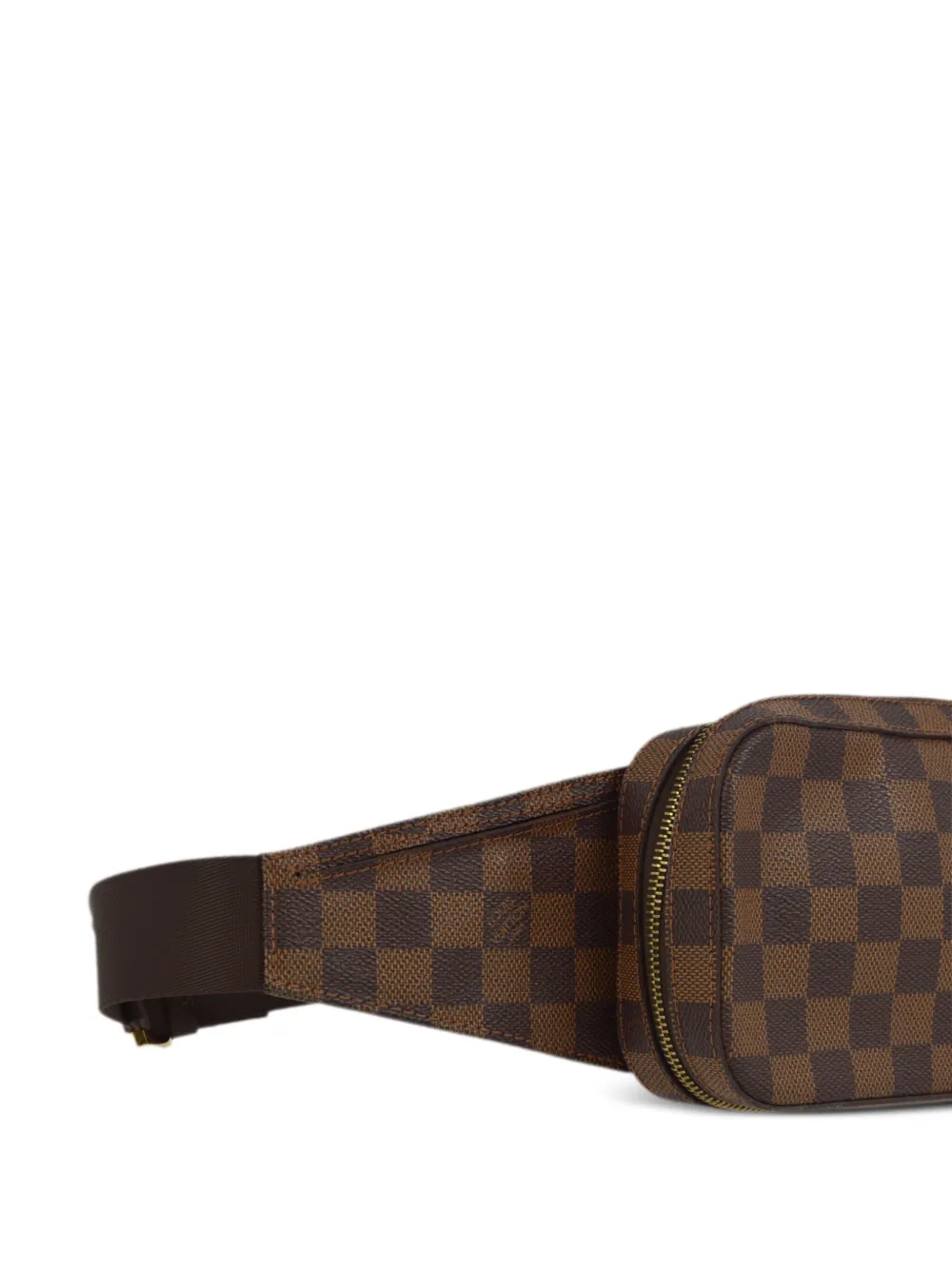 Pre-owned Louis Vuitton 2009 Geronimos Belt Bag In Brown