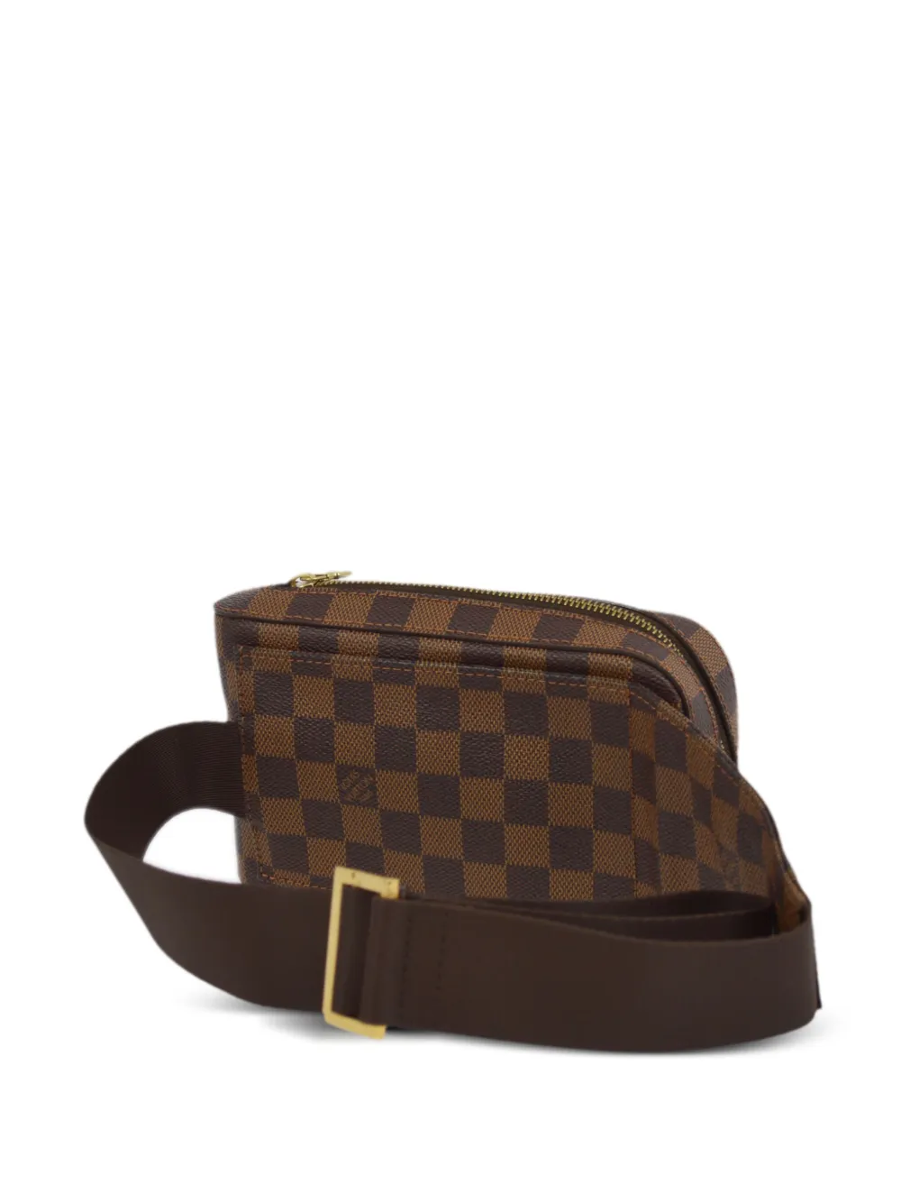 Pre-owned Louis Vuitton 2009 Geronimos Belt Bag In Brown