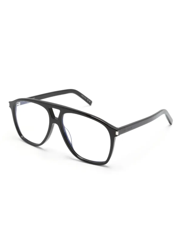 NEW Saint Laurent SL596 Dune Opt Aviator Frames in Black Saint Laurent | Accessories | New Saint Laurent Sl596 Dune  main image 3